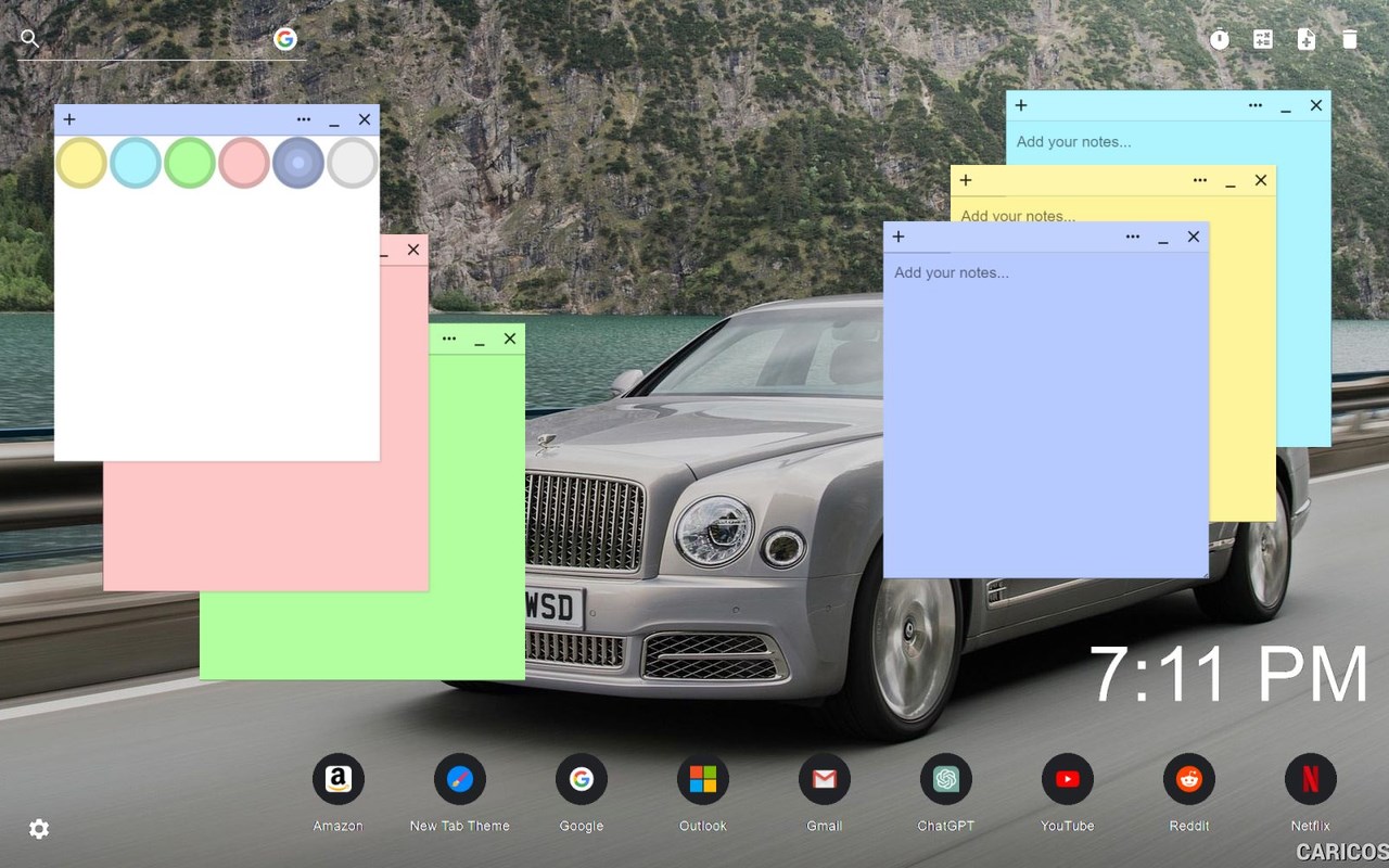 Bentley Wallpaper New Tab