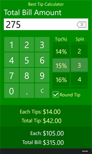 Best Tip Calculator screenshot 2