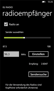 EURadio screenshot 1