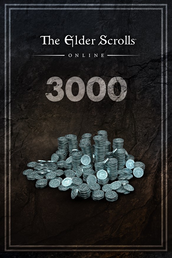 The Elder Scrolls Online: 3000 Crowns Xbox Series X|S and Xbox One cover art