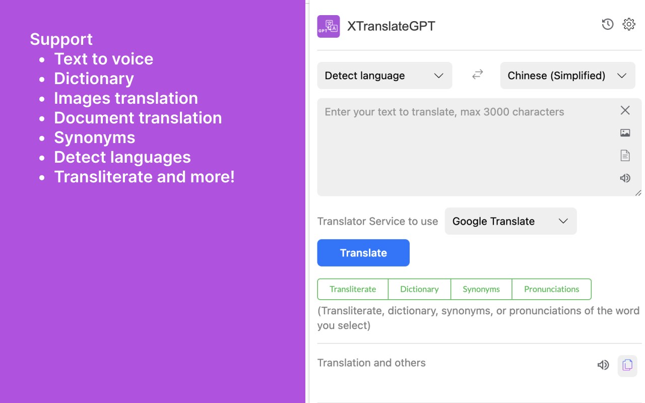 XTranslateAI - Translate All