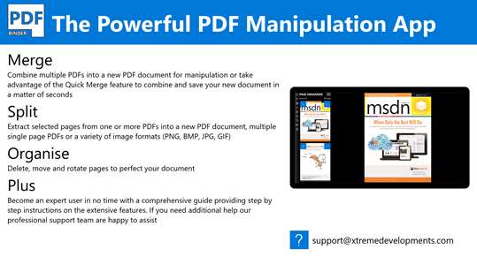 PDF Binder screenshot 1