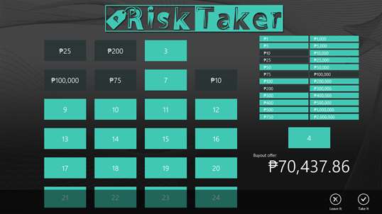 Risk Taker screenshot 3