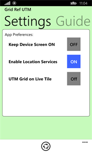 Grid Ref UTM screenshot 2