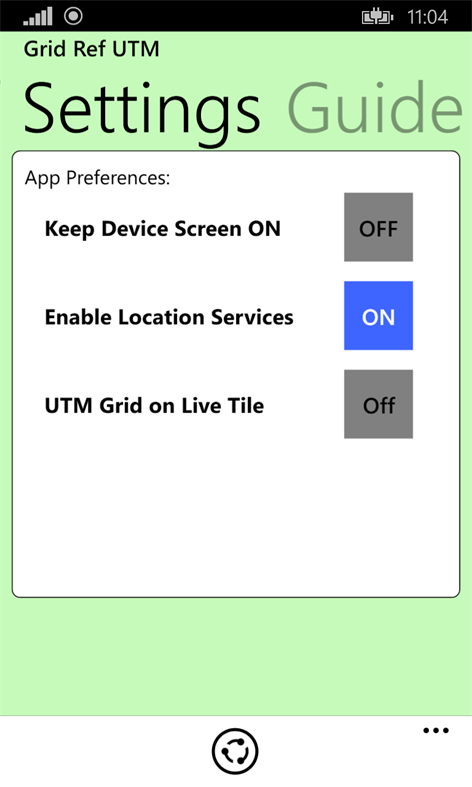 Grid Ref UTM Screenshots 2