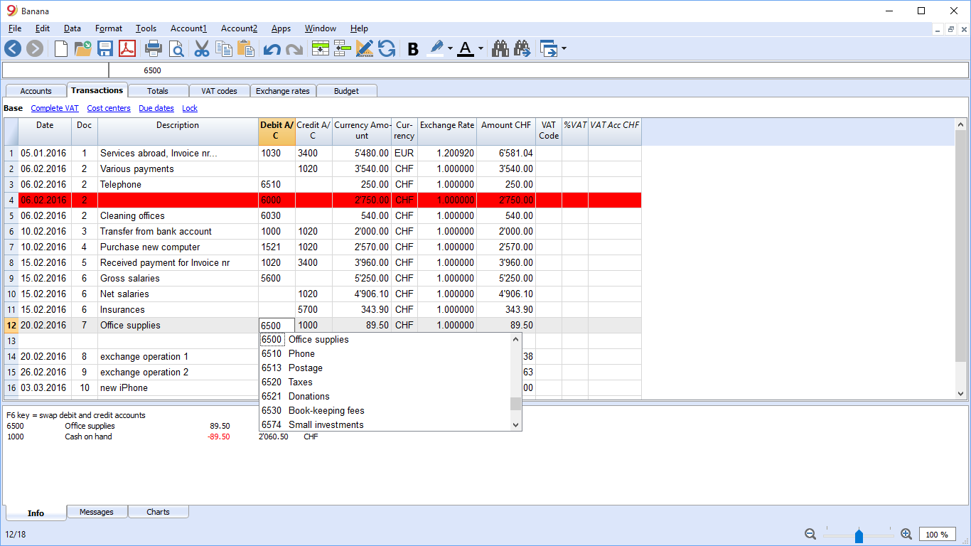 Banana accounting crack recipe
