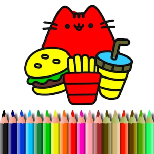 Bts Cute Cats Coloring Game icon