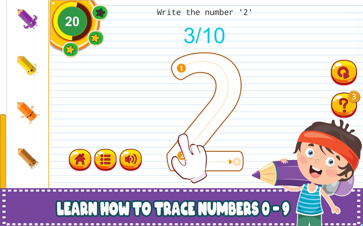 #3. ABC Tracing & Phonics (Windows) By: NovaSoftwares