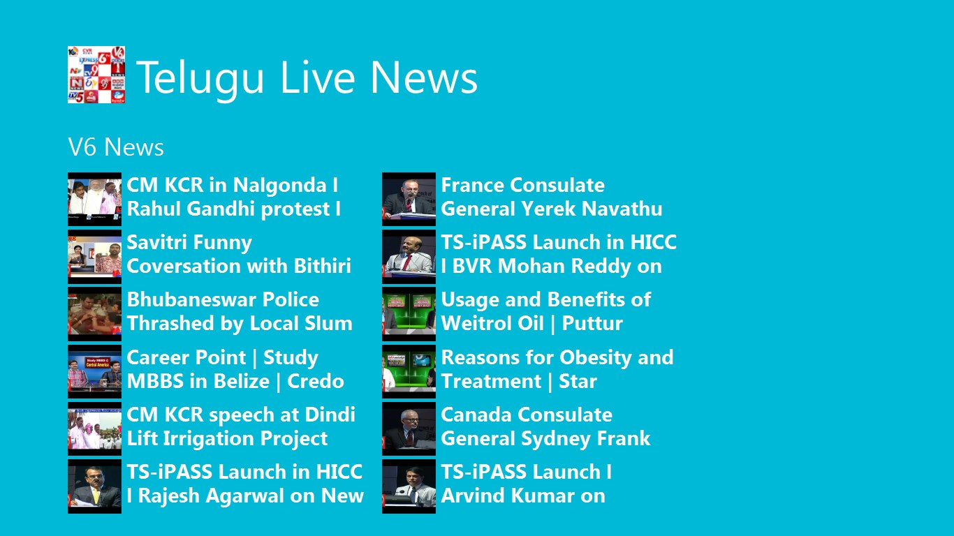 Telugu Live News Free download and install on Windows Microsoft Store