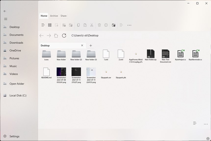 Finder - file explorer for Windows 11_1