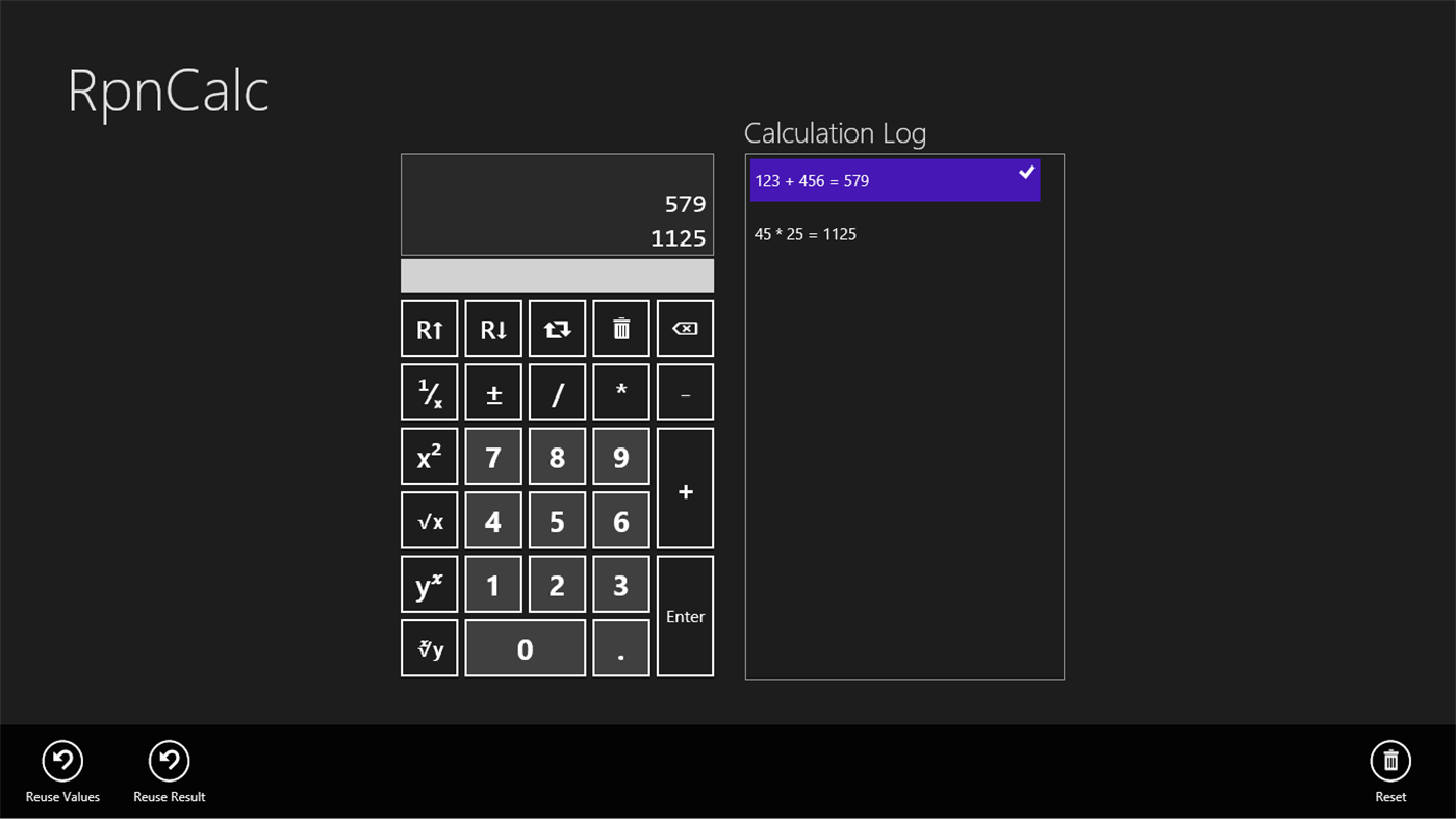 #3. RpnCalc (Windows) 게시자: JayLabs