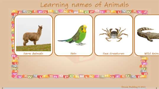 Learning Names of Animals screenshot 2