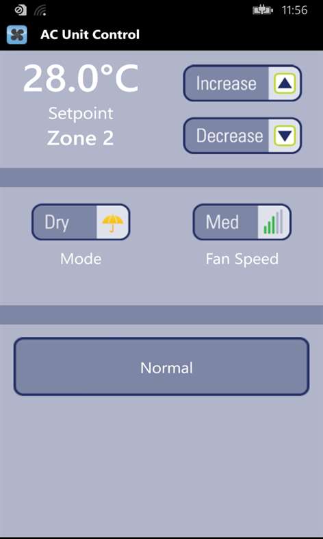 iZone Controller Screenshots 2