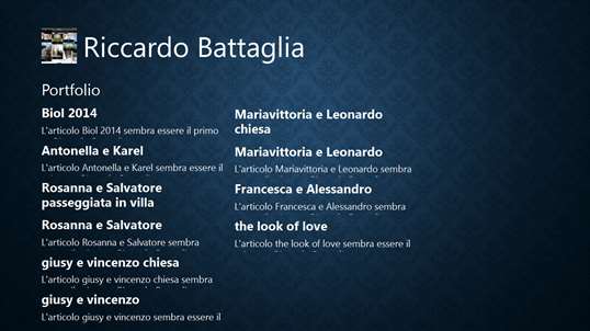 Riccardo Battaglia screenshot 3