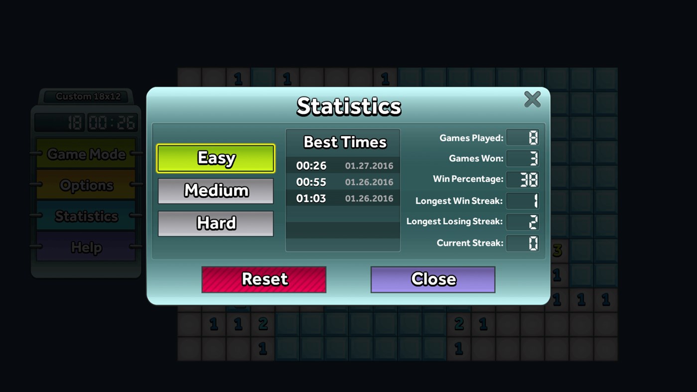 #5. Simple Minesweeper (Windows) Podle: Random Salad Games LLC