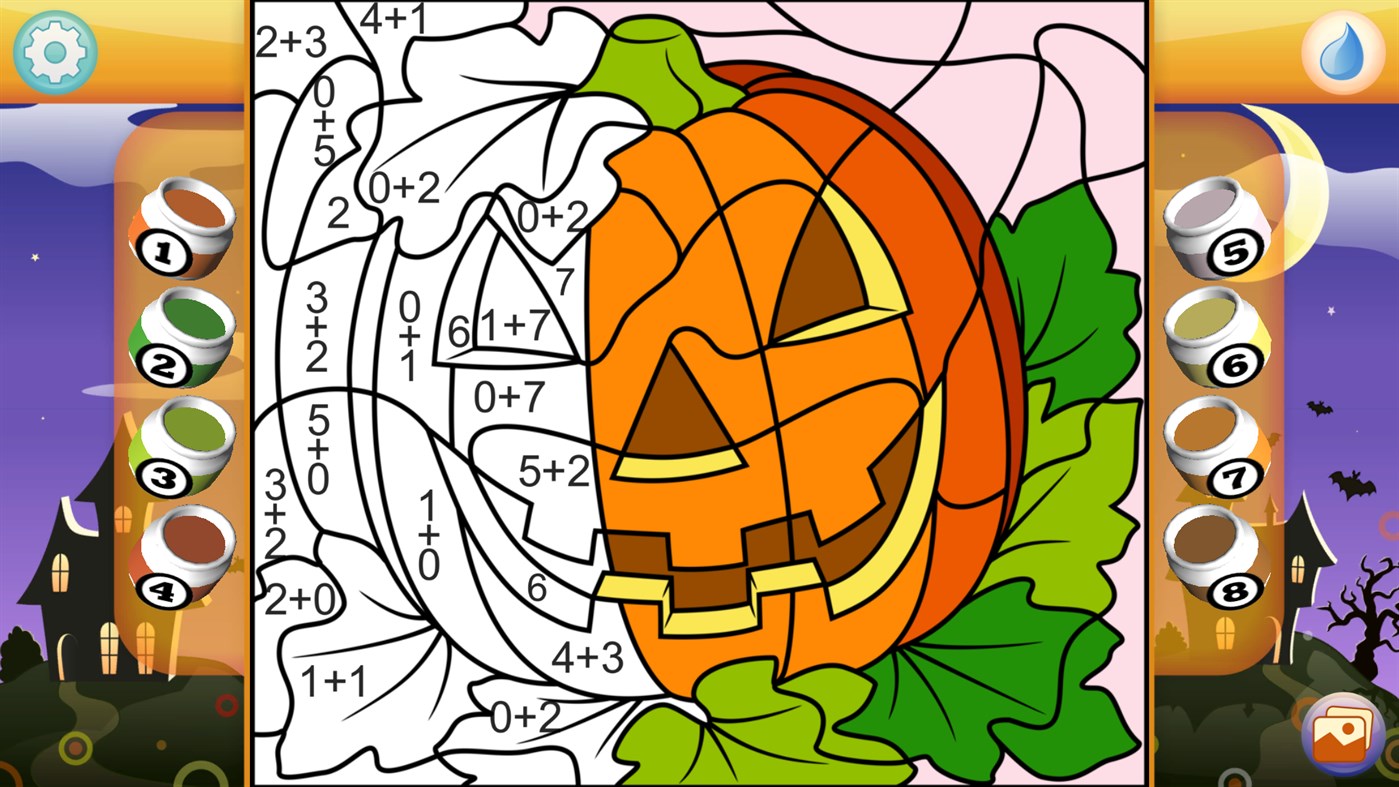 #5. Halloween - Color by Numbers (Xbox) By: Kedronic UAB