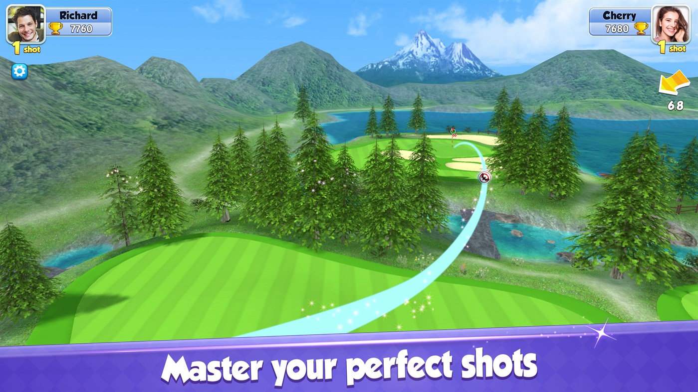 #3. Golf Rival - Fun Golf Game (Windows) By: Zynga Inc.