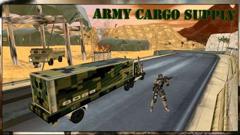 Desert Army Cargo Supply Screenshots 1