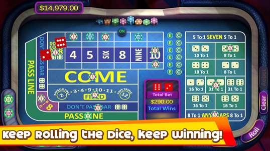 Casino Craps Free screenshot 2