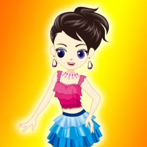 Cute Girl Dress Up Game icon