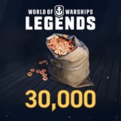 World of Warships: Legends - 30 000 doublons