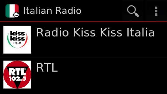 Italian Radio screenshot 1