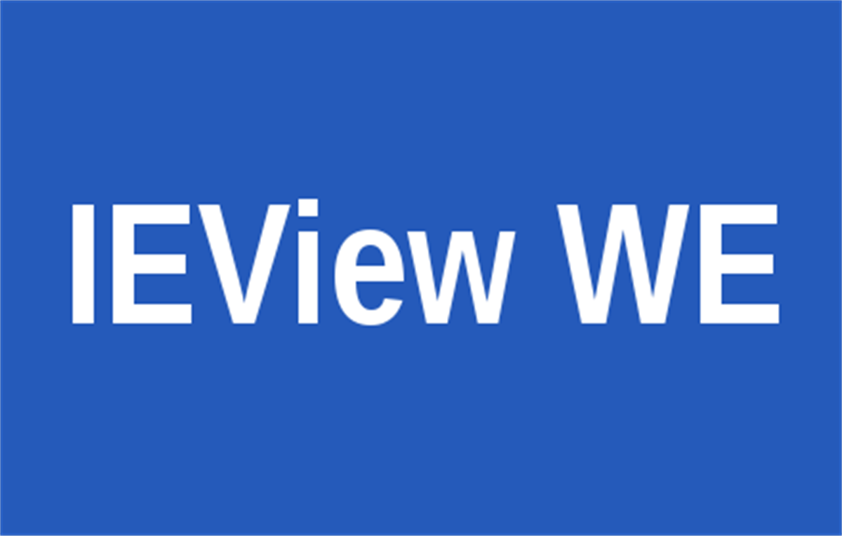 IE View WE Developer Edition