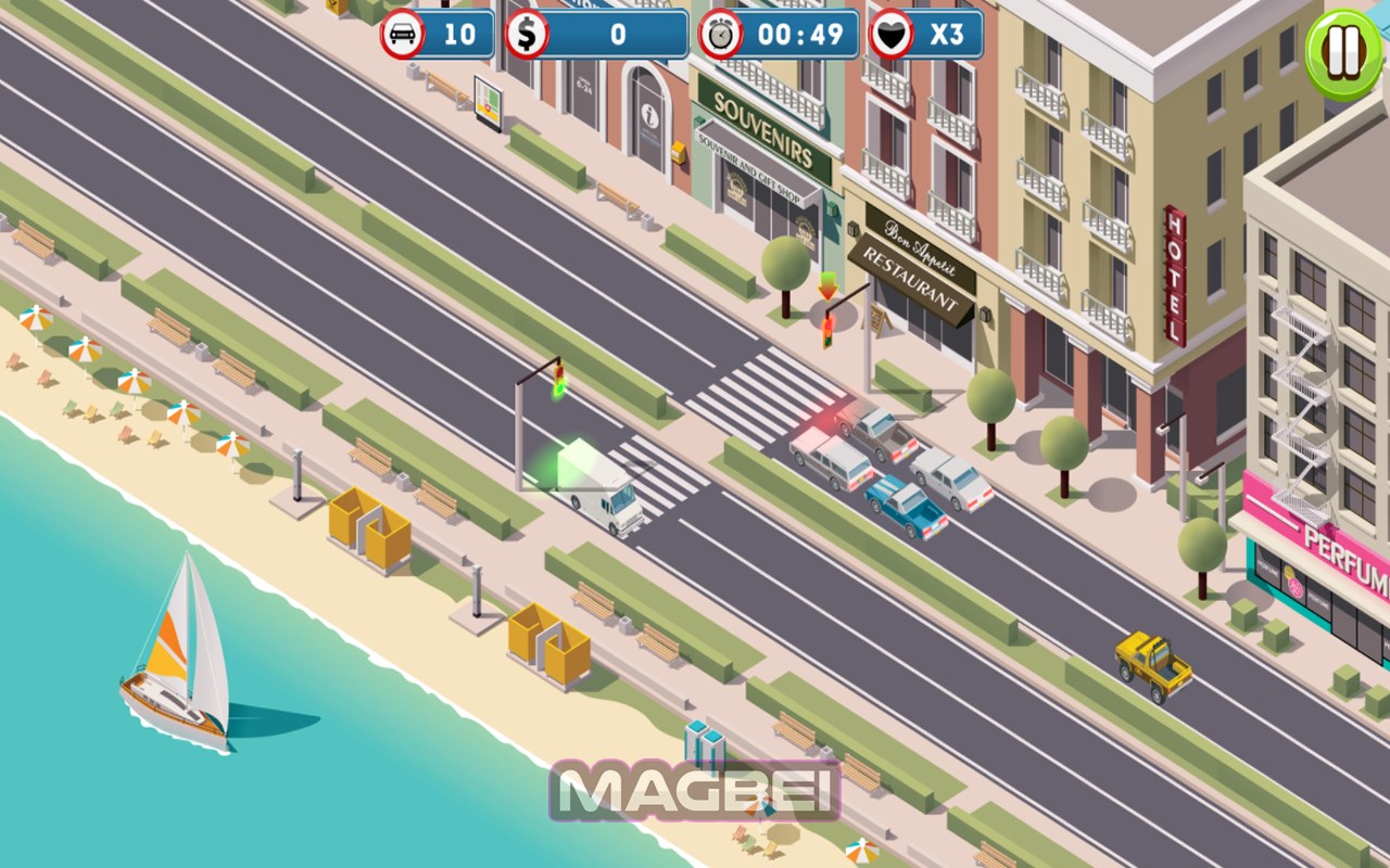 Traffic Command Game - Runs Offline