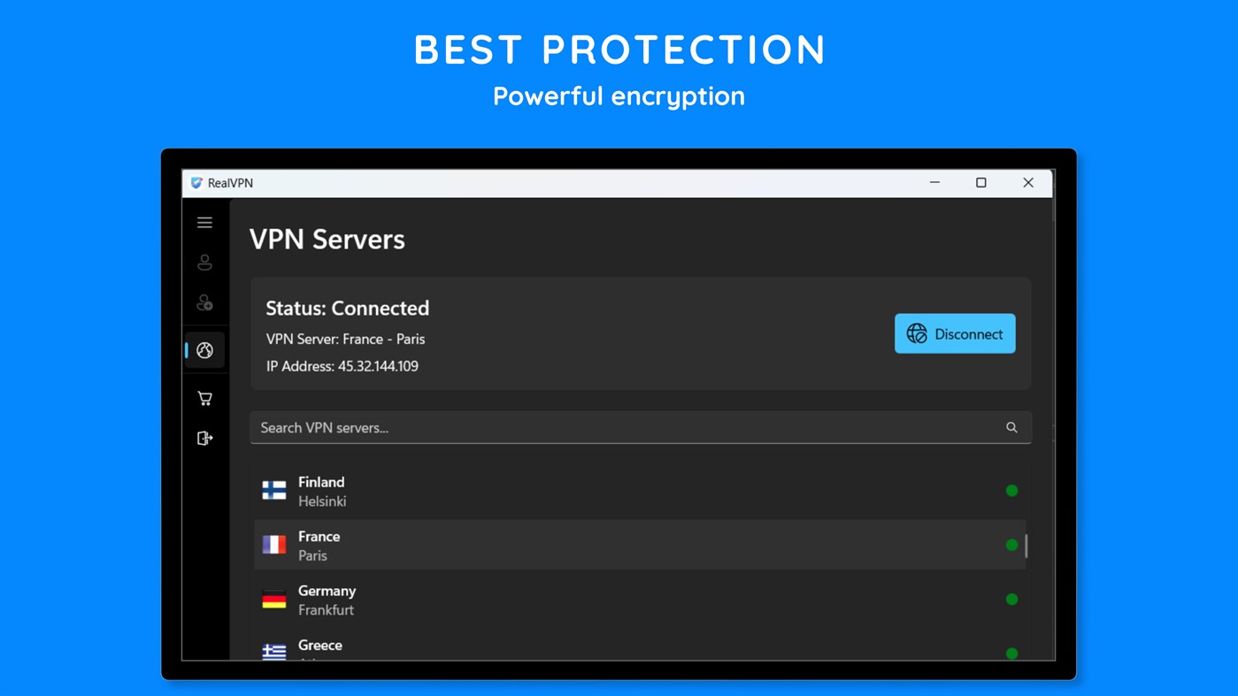 #3. RealVPN - Super Fast VPN Proxy (Windows) От: Security Tech