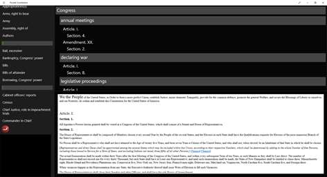 Pocket Constitution Screenshots 2