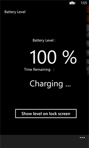 Battery Level screenshot 1