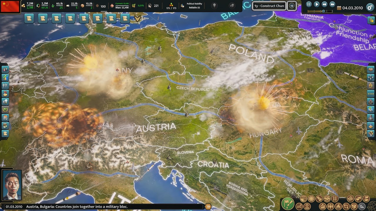 Realpolitiks 3: Earth and Beyond screenshot 1