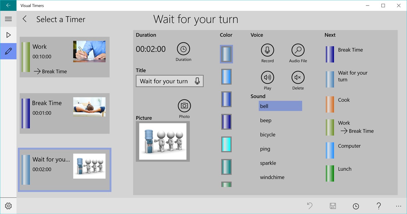 #4. Visual Timers (Windows) 由: Abilities Software Inc.