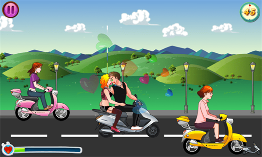 Kiss Moto Racer screenshot 2