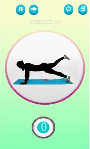 7 Minute Yoga abs shoulder workout fitness screenshot 5