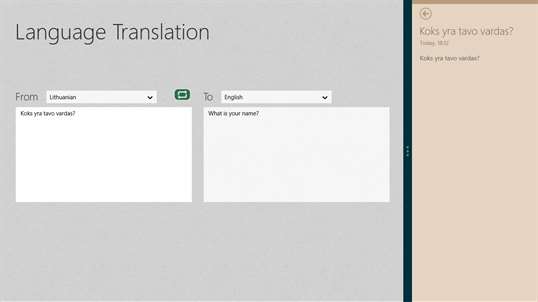 Language Translation screenshot 2