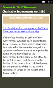 Charitable Endowments Act 1890 screenshot 4