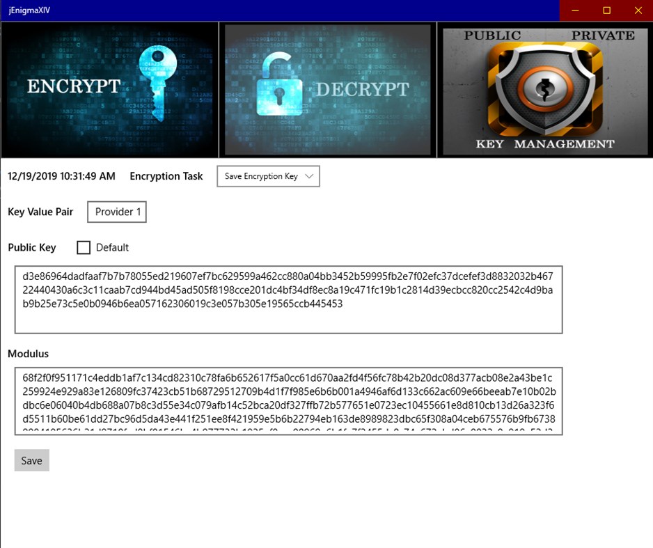 #3. jEnigmaXIV (Windows) Podle: jbhSolutionsLM