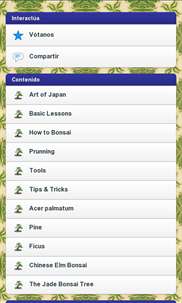 Bonsai care guide screenshot 1