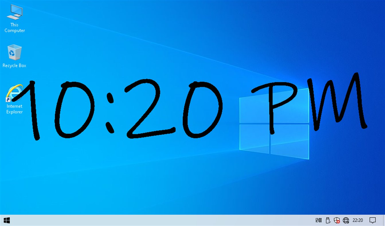 #3. Desktop - Clock (Windows) 由: s software