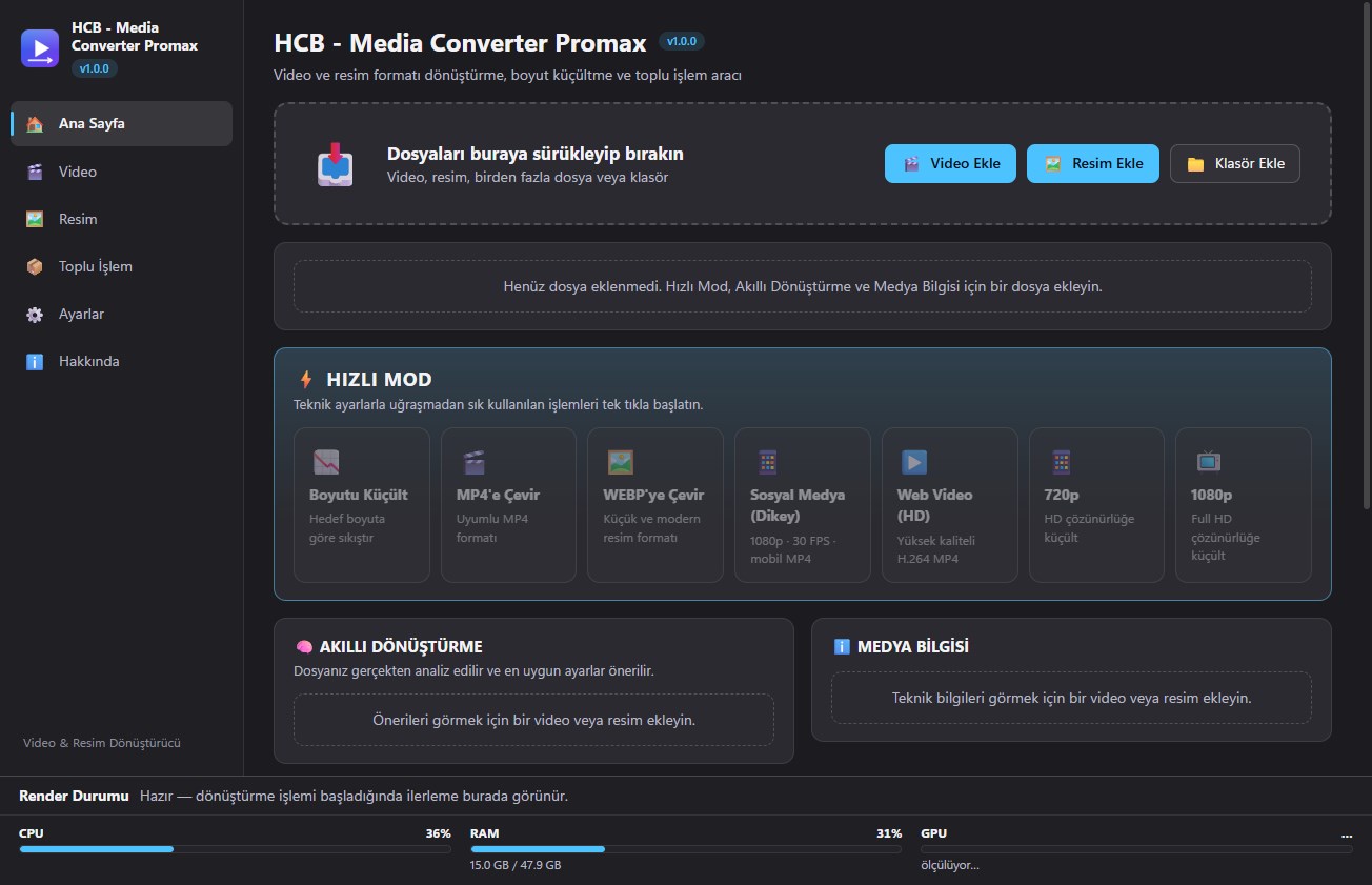 HCB - Media Converter Promax screenshot