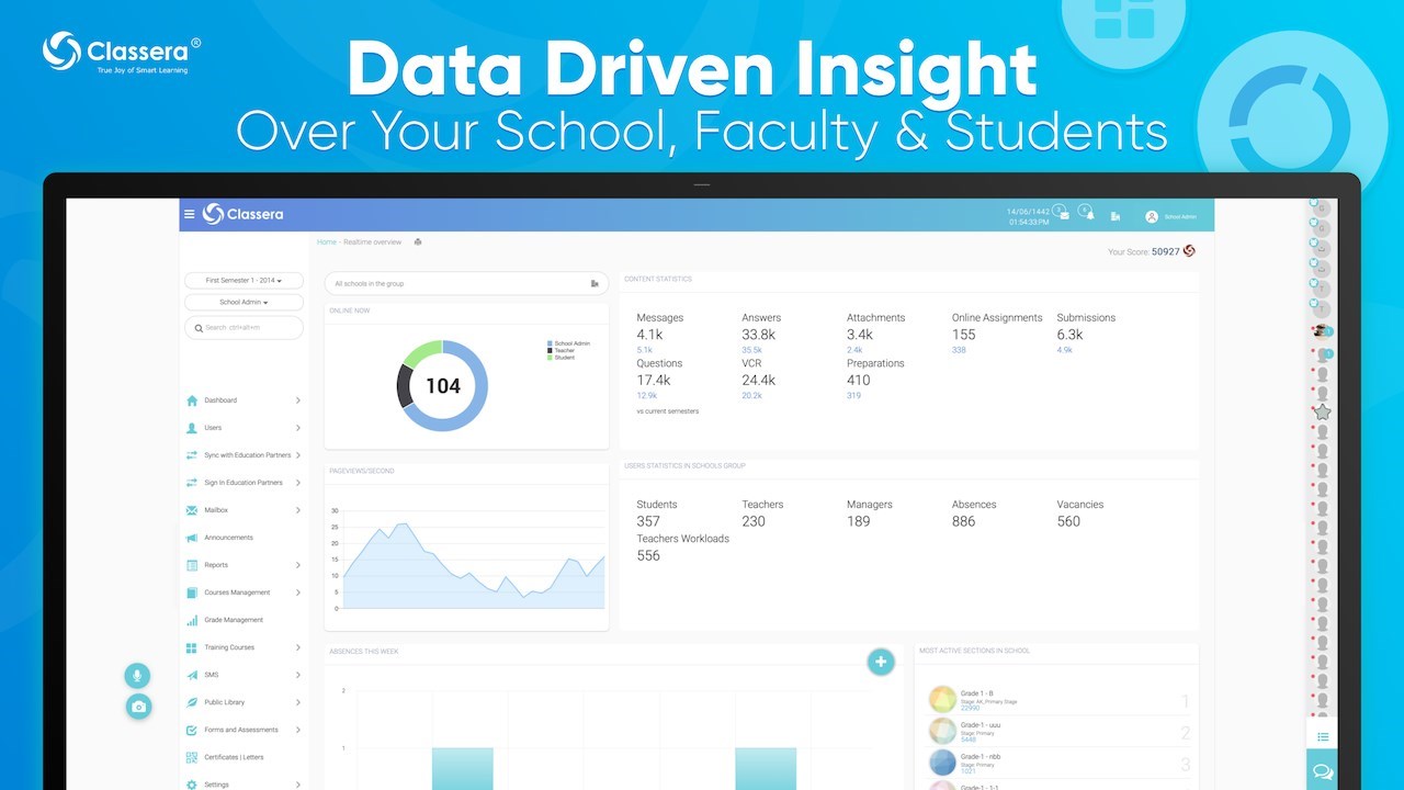 Snapshot 3 of Classera - The Learning Super Platform
