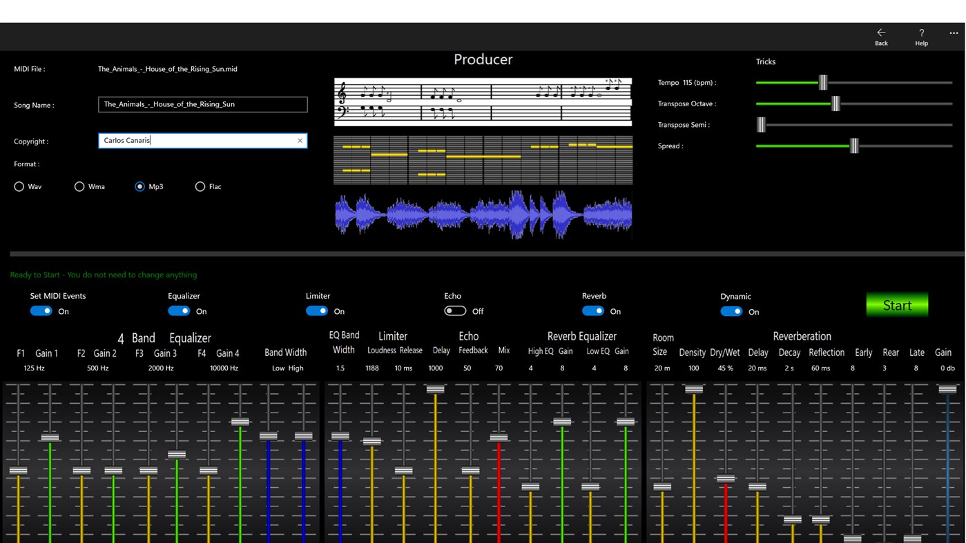 #7. Desktop Orchestra (Windows) By: SoundDesigner