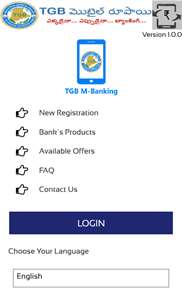 TGB Mobile Banking screenshot 1