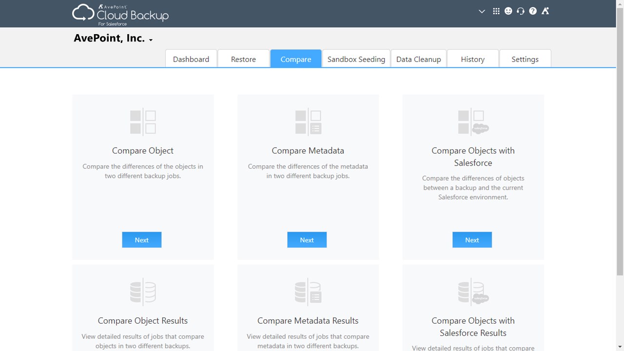 Snapshot 4 of Cloud Backup for Salesforce