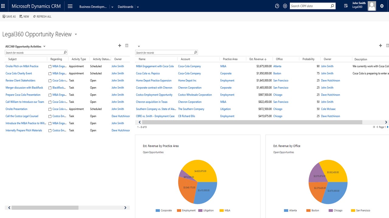 legal360 CRM by HSO ProServ