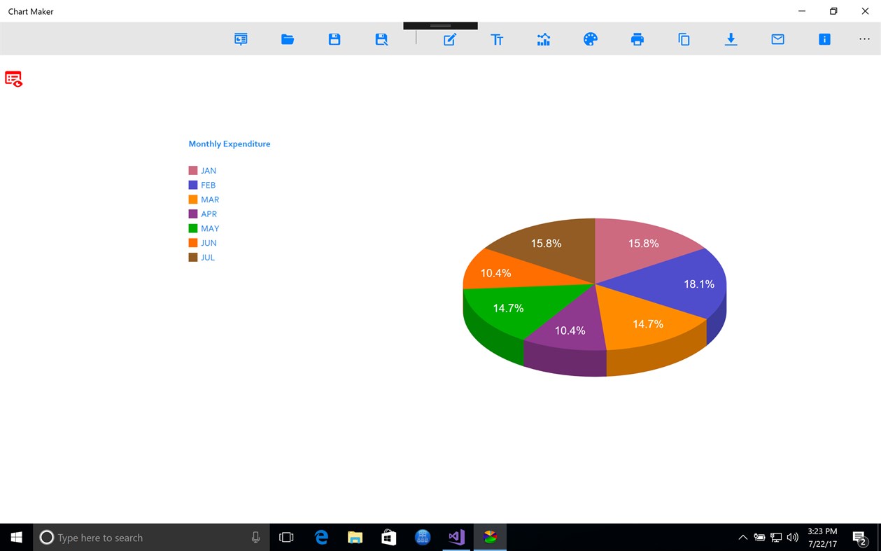 #7. Chart Maker (Windows) 由: IW Technologies LLC