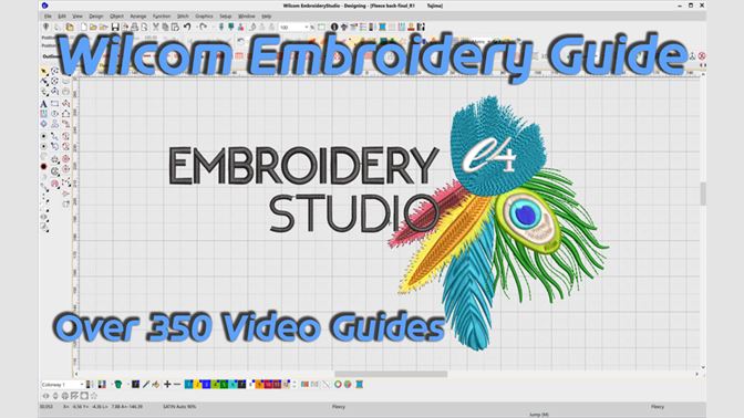 wilcom embroidery studio e3 tutorial