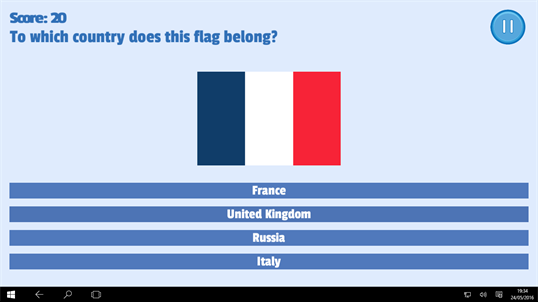 European Flags Challenge screenshot 1
