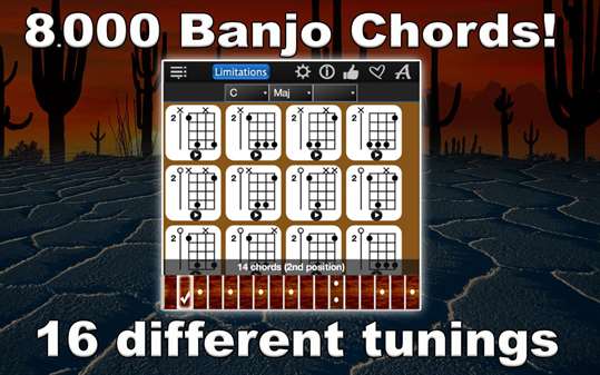 Banjo Chords Compass Lite screenshot 1